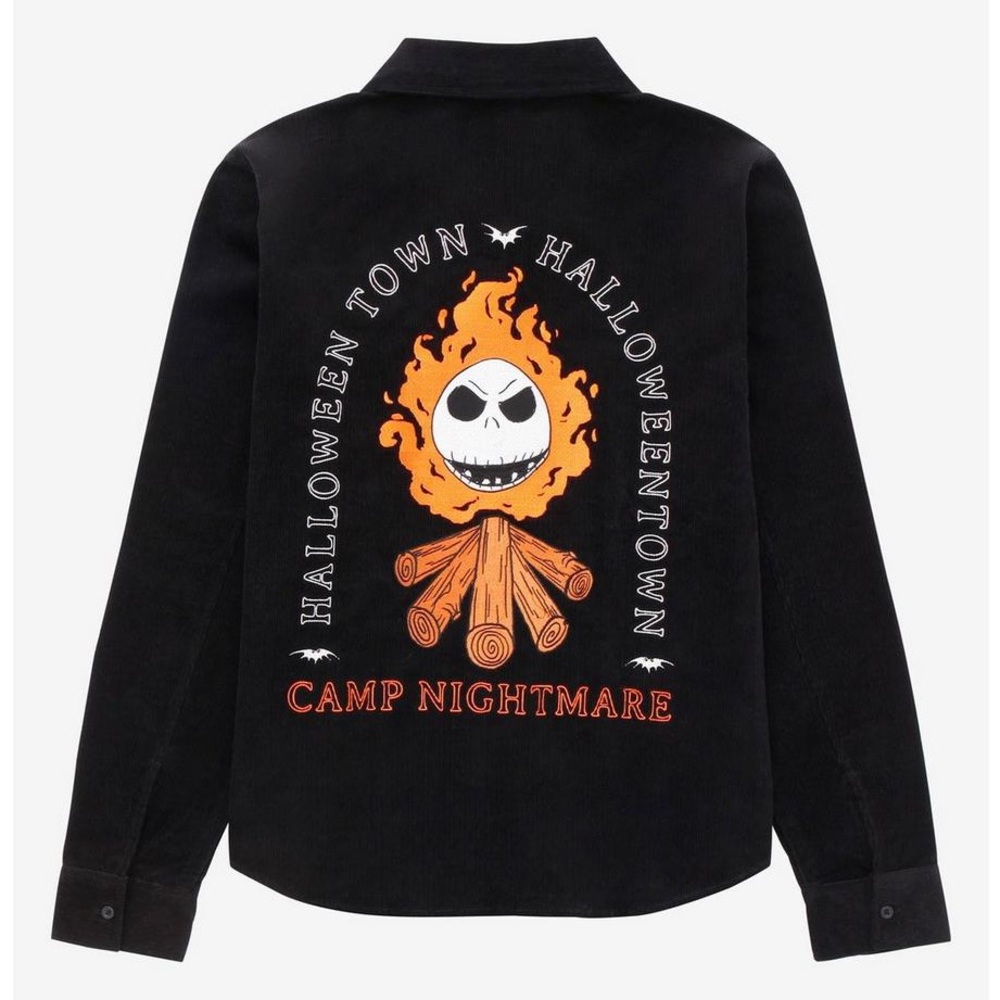 The Nightmare Before Christmas Camp Bonfire Corduroy Jacket - SOLD-OUT
